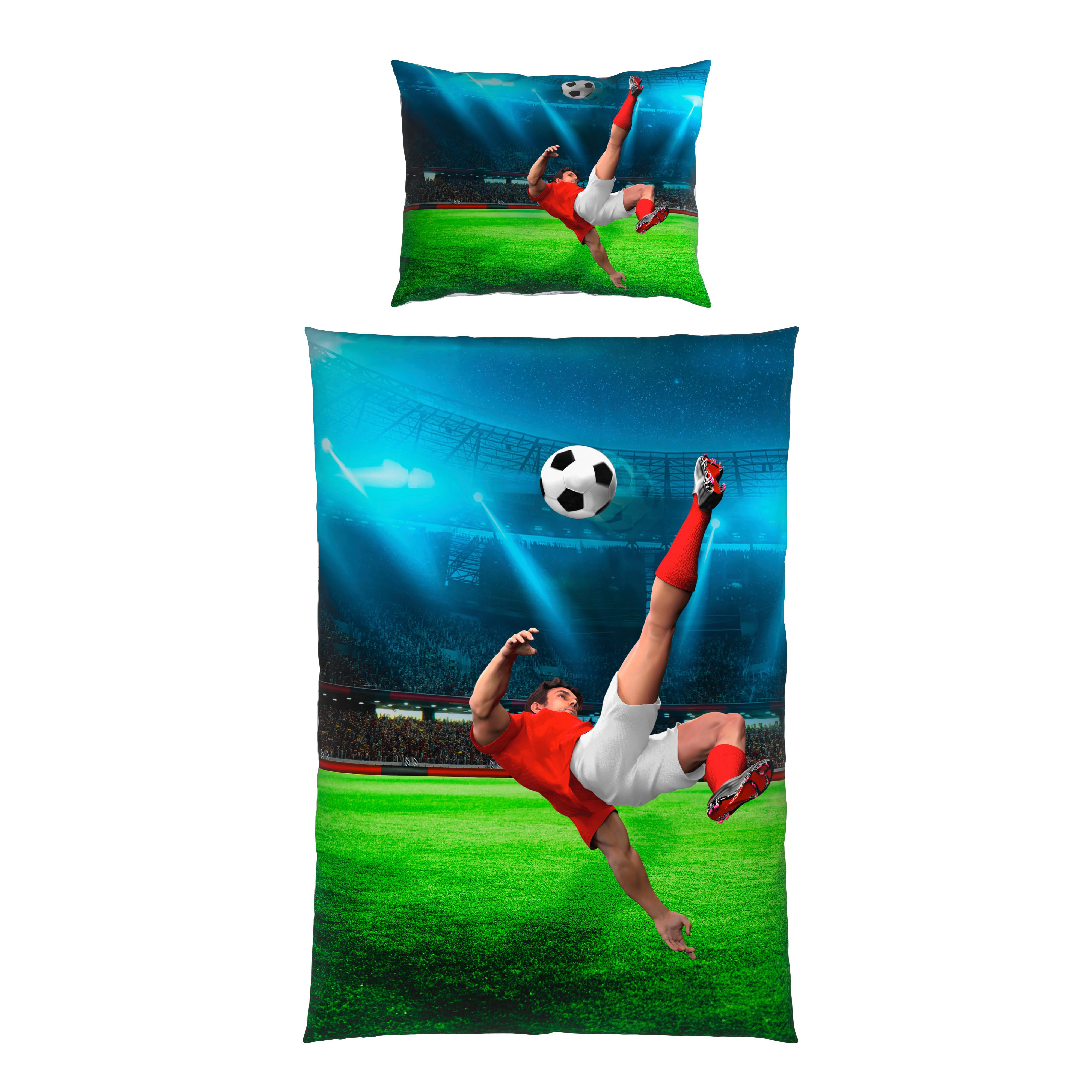 Bettwäsche Kicker - Multicolor, KONVENTIONELL, Textil - BUNINO