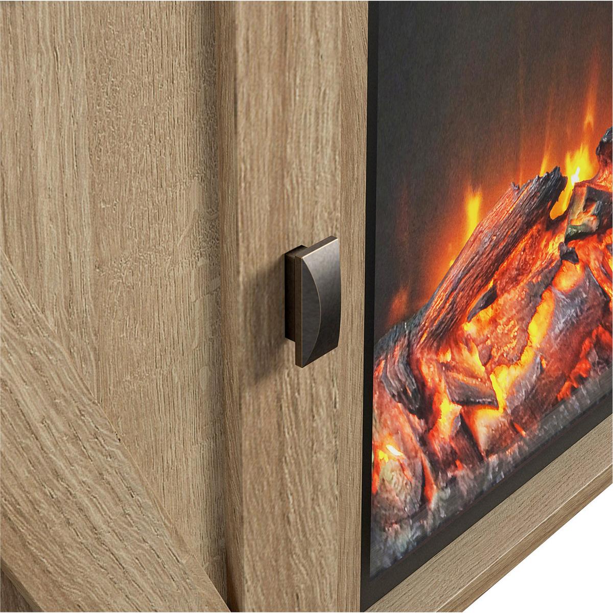 Lowboard Farmington Eichefarben B: 151cm - Eichefarben, Design, Holzwerkstoff/Metall (151/75/40cm) - MID.YOU