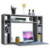 Laptoptisch Ausklappbar B: 90 cm Wandila, Grau - Grau, KONVENTIONELL, Holzwerkstoff (90/20/60cm) - MID.YOU