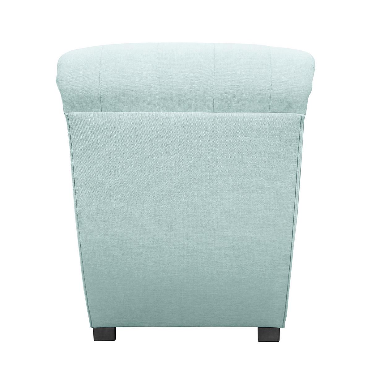 Relaxliege Sofia Pastellblau B: 67 cm - Pastellblau/Schwarz, Design, Textil (67/90/159cm) - P & B