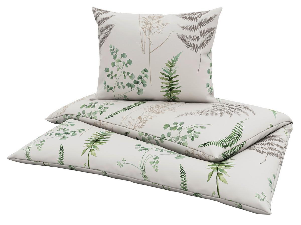 Bettwäsche Flora - Grün, ROMANTIK / LANDHAUS, Textil - James Wood