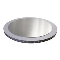 LED-Deckenleuchte Moon Ø 50 cm, 3 Helligkeitsstufen - Nickelfarben, Basics, Metall (50/5,1cm)