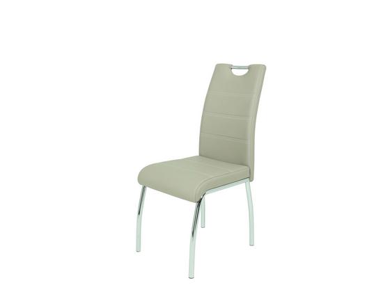 Židle Susi - bílá/béžová, Moderní, kov/umělá hmota (44/98/61cm) Židle Susi - bílá/béžová, Moderní, kov/umělá hmota (44/98/61cm)