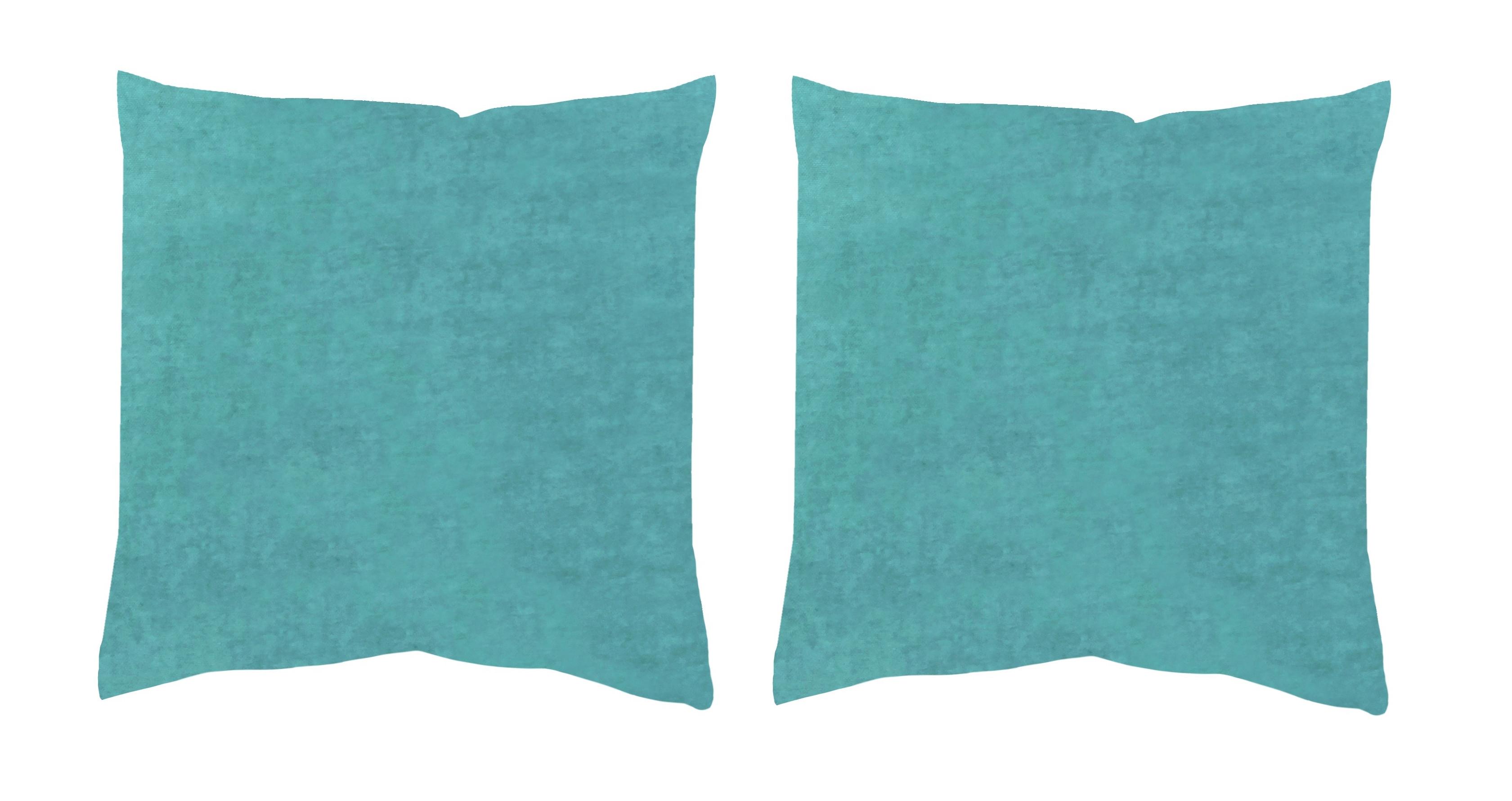 Kissenhüllen-Set Elmer - Petrol, Basics, Textil (40/40cm)