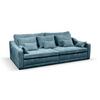 Bigsofa Evora Türkis B: 276 cm - Türkis, MODERN, Textil (276/71-92/137cm)