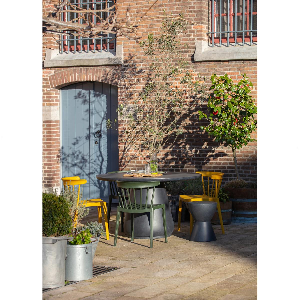 Hocker Dover Schwarz B: 35 cm - Schwarz, Design, Glas/Keramik (35/45/35cm) - Livetastic