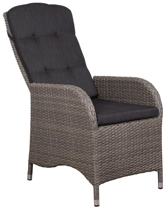 Garten-Relaxsessel Juan Aluminium mit Kissen