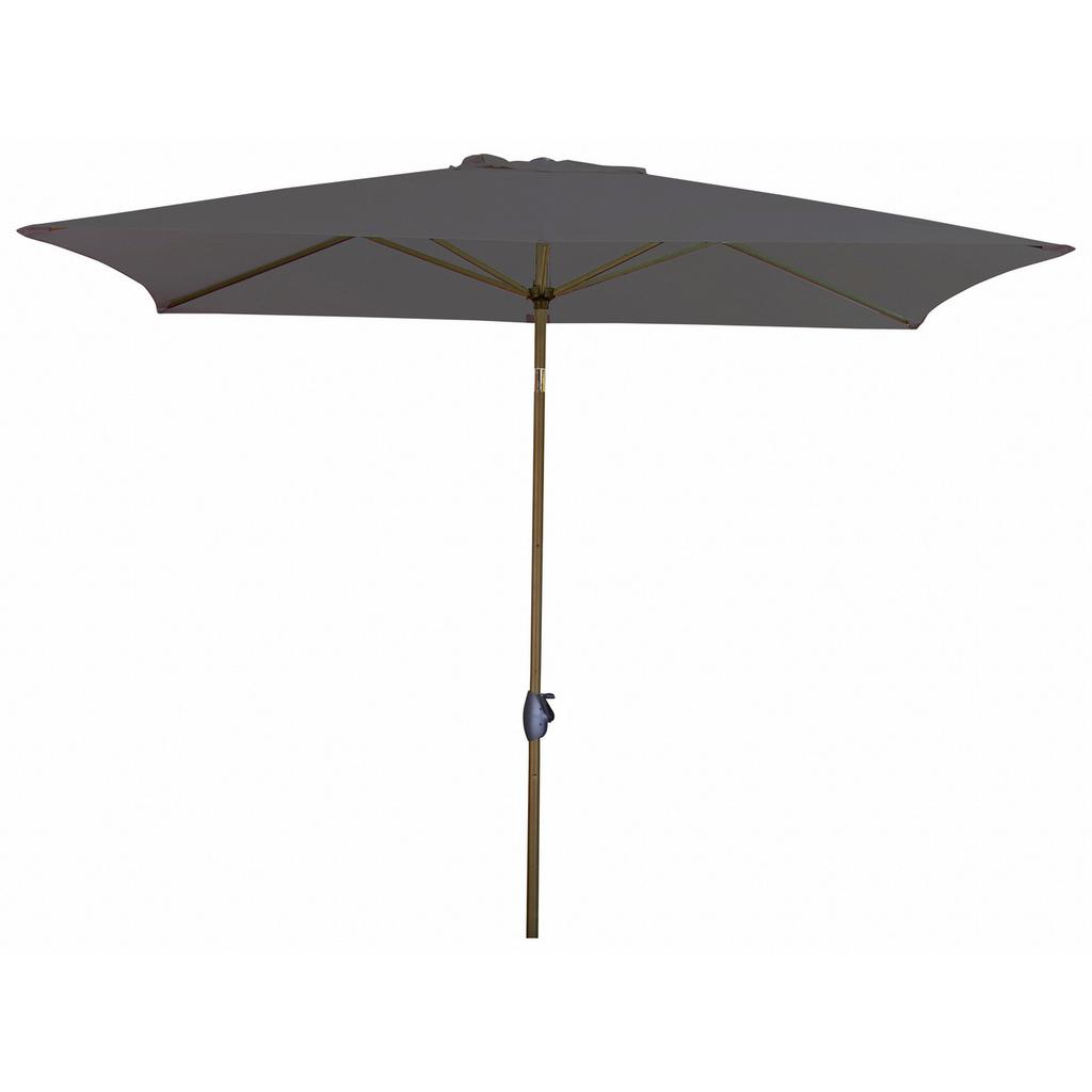 Sonnenschirm B/H/T: 250x257x200 cm Anthrazit
