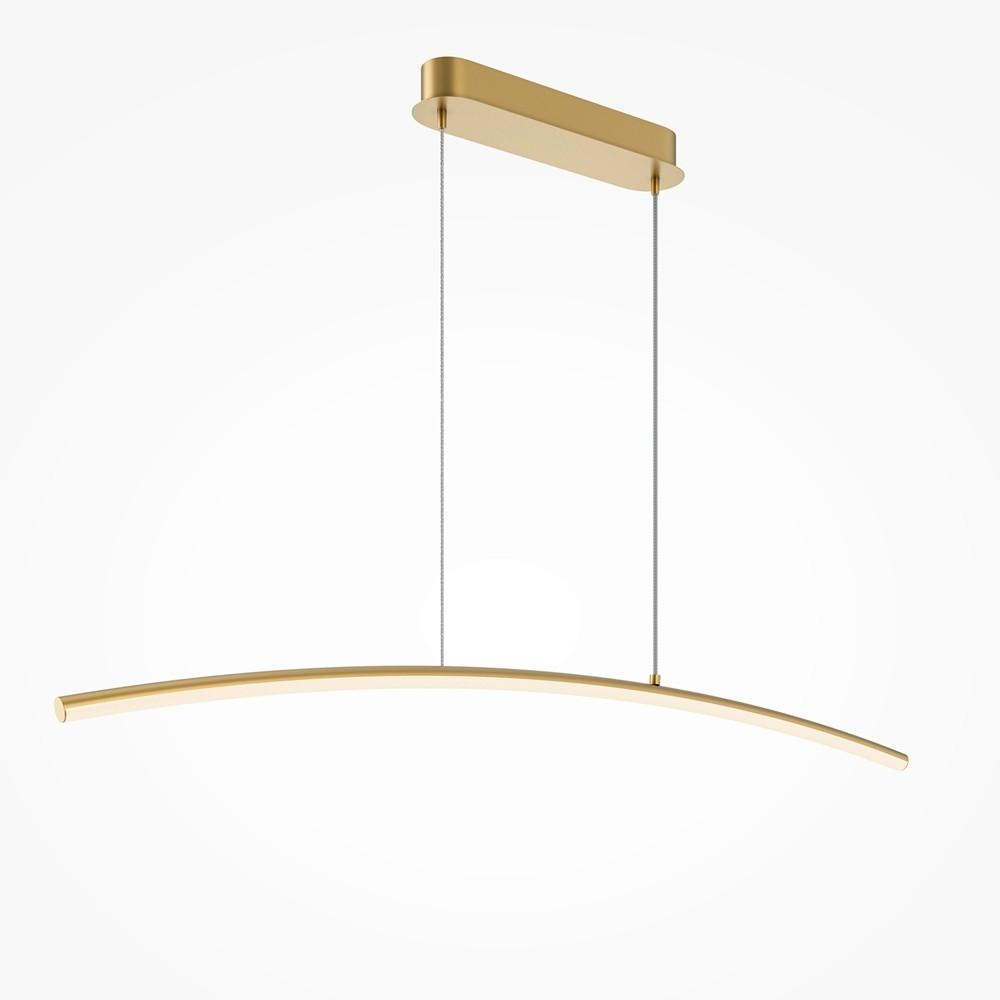 PENDELLEUCHTE LIGHT REFLECTION - Messingfarben, Basics, Metall (98/7/25,7cm) - MAYTONI