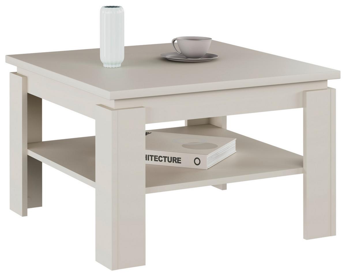 Couchtisch mit Ablagefach Nizza, Kaschmir - Kaschmir, MODERN, Holzwerkstoff (70/45/70cm)