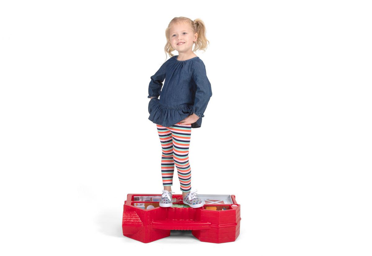 Bauernhof Simplay 3 Ab 1,5 Jahren Tragbar - Multicolor, Basics, Kunststoff (63,8/16,8/36,5cm)