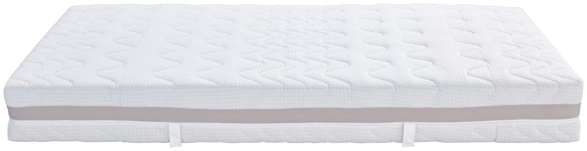Taschenfederkernmatratze Superior Dream 90x200 Cm H3 - Weiß, KONVENTIONELL, Textil (90/200cm) - Livetastic
