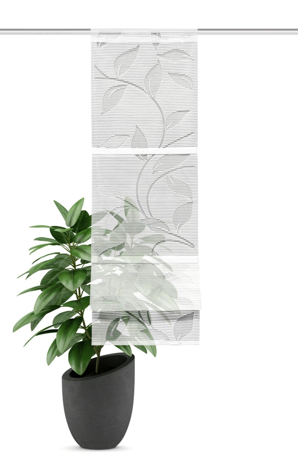 Rollo Rana Weiß B: 30 Cm - Weiß, Basics, Textil (30/120cm)