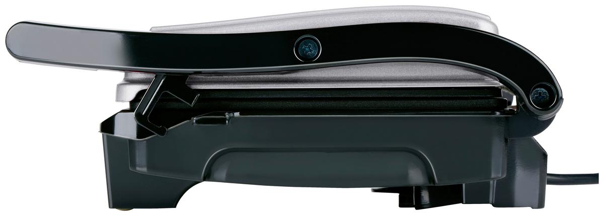 Kontaktgrill Contact Grill 230v 1000w Silve - Schwarz, Basics, Metall (31/26/10,5cm)