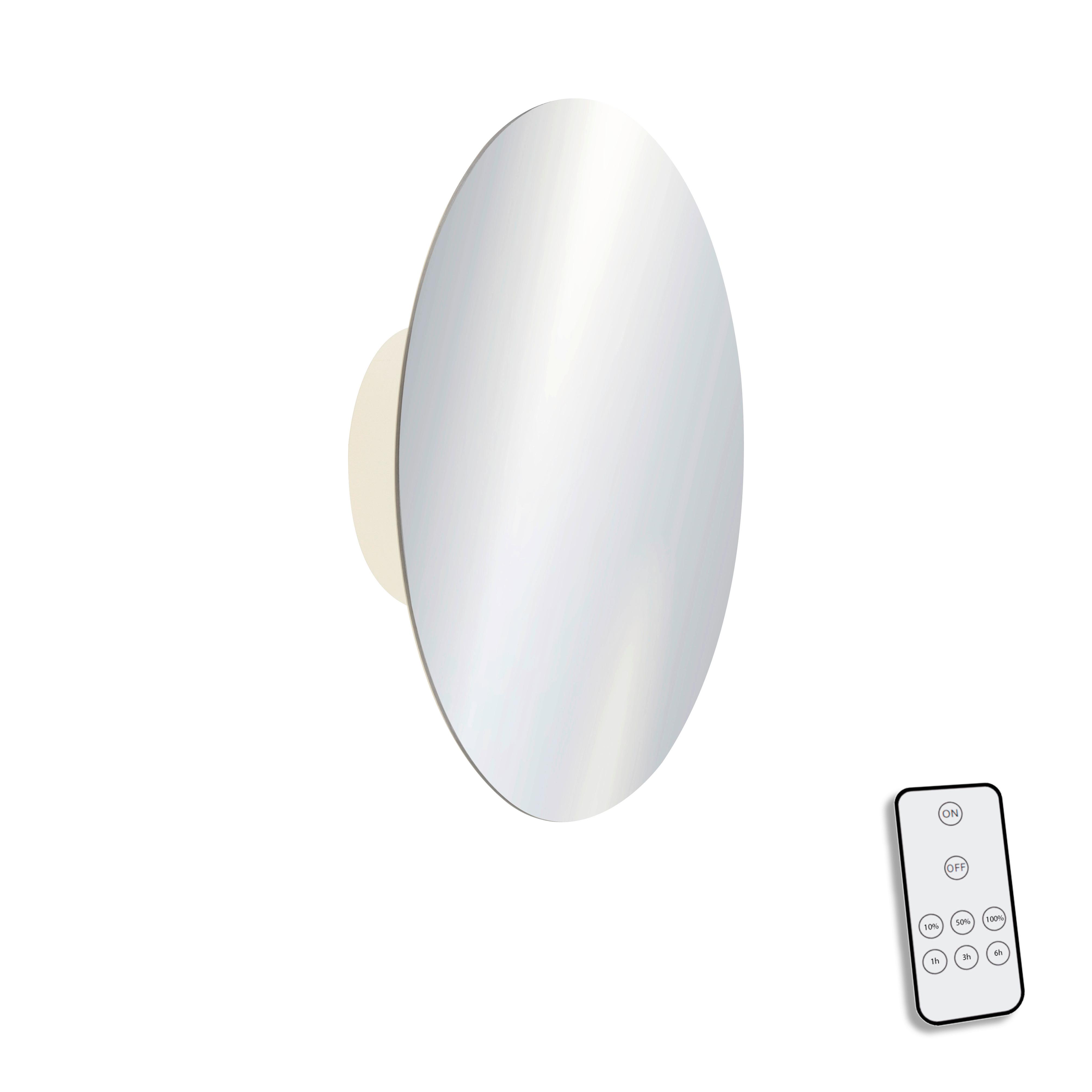 Akku-Wandleuchte Akku Punuta 8153-17 - Chromfarben, Design, Kunststoff/Metall (25/6,5/25cm) - Paul Neuhaus