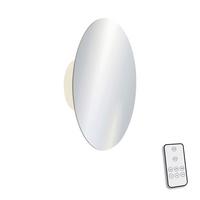 Akku-Wandleuchte Akku Punuta 8153-17 - Chromfarben, Design, Kunststoff/Metall (25/6,5/25cm) - Paul Neuhaus