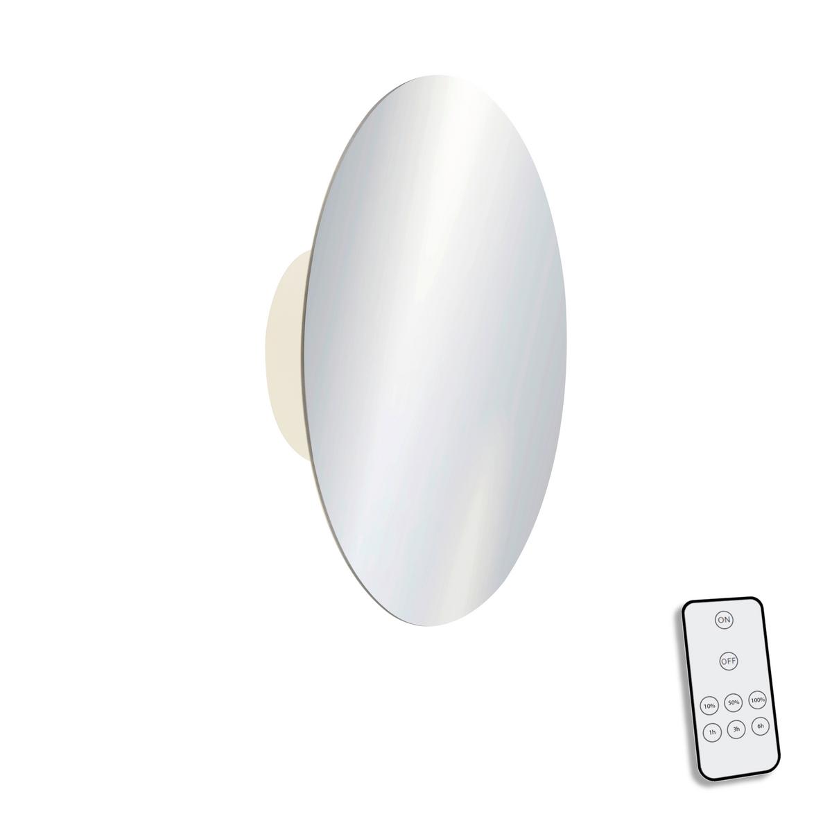 Akku-Wandleuchte Akku Punuta 8153-17 - Chromfarben, Design, Kunststoff/Metall (25/6,5/25cm) - Paul Neuhaus