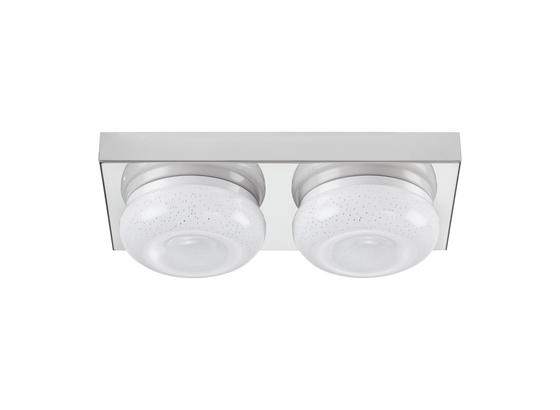 Led Nástenná Lampa Pete - chrómová, Romantický / Vidiecky, kov/plast (27/14/6,5cm) - Mömax modern living Led Nástenná Lampa Pete - chrómová, Romantický / Vidiecky, kov/plast (27/14/6,5cm) - Mömax modern living