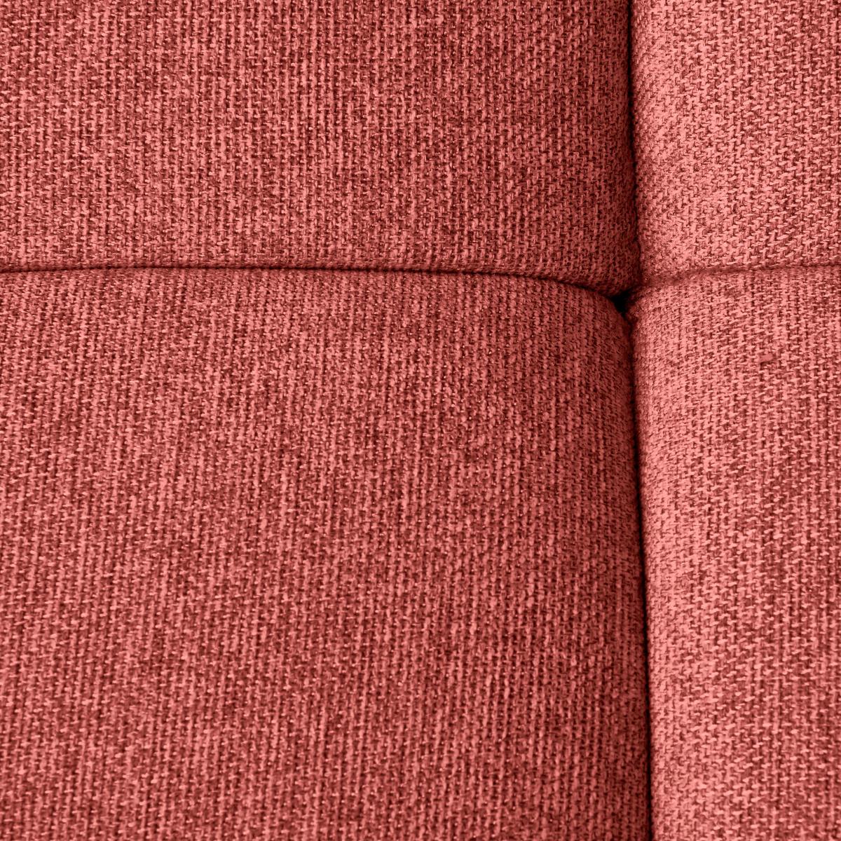 Schlafsofa Bobbio Koralle B: 204cm - Koralle/Schwarz, MODERN, Textil (204/90/95cm) - MID.YOU