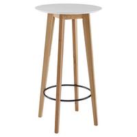 Stůl ke stání WOHNLING bílý - bílá, Moderní, dřevo/kompozitní dřevo (60/110/60cm) - MID.YOU