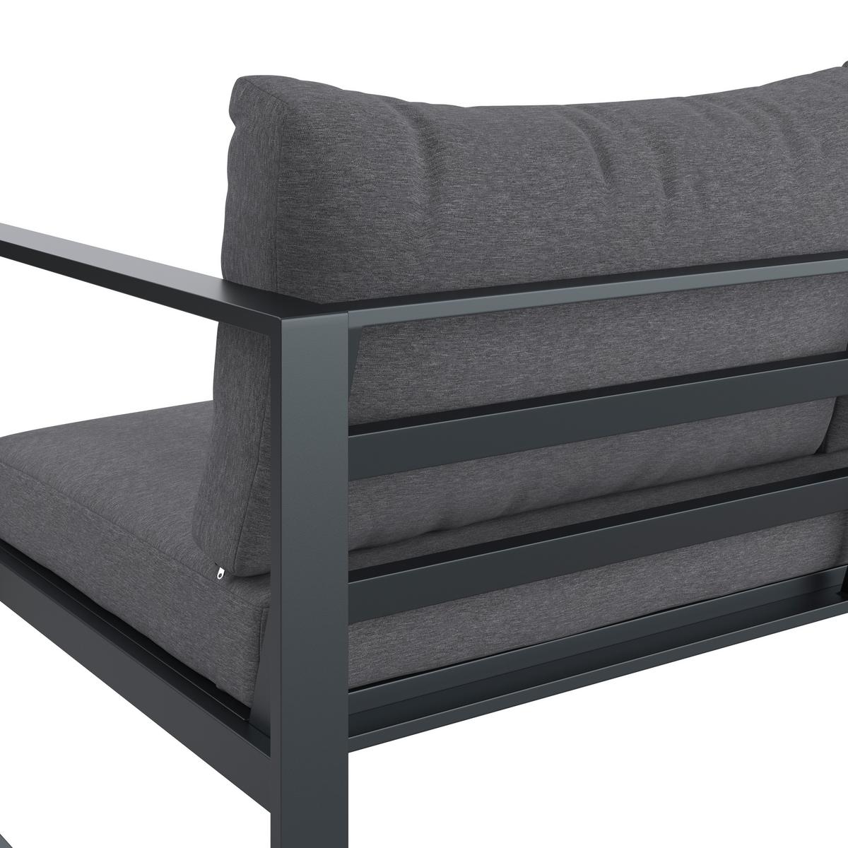 Lounge Kanapé Brest - Modern (134/63/76cm) - Beldano