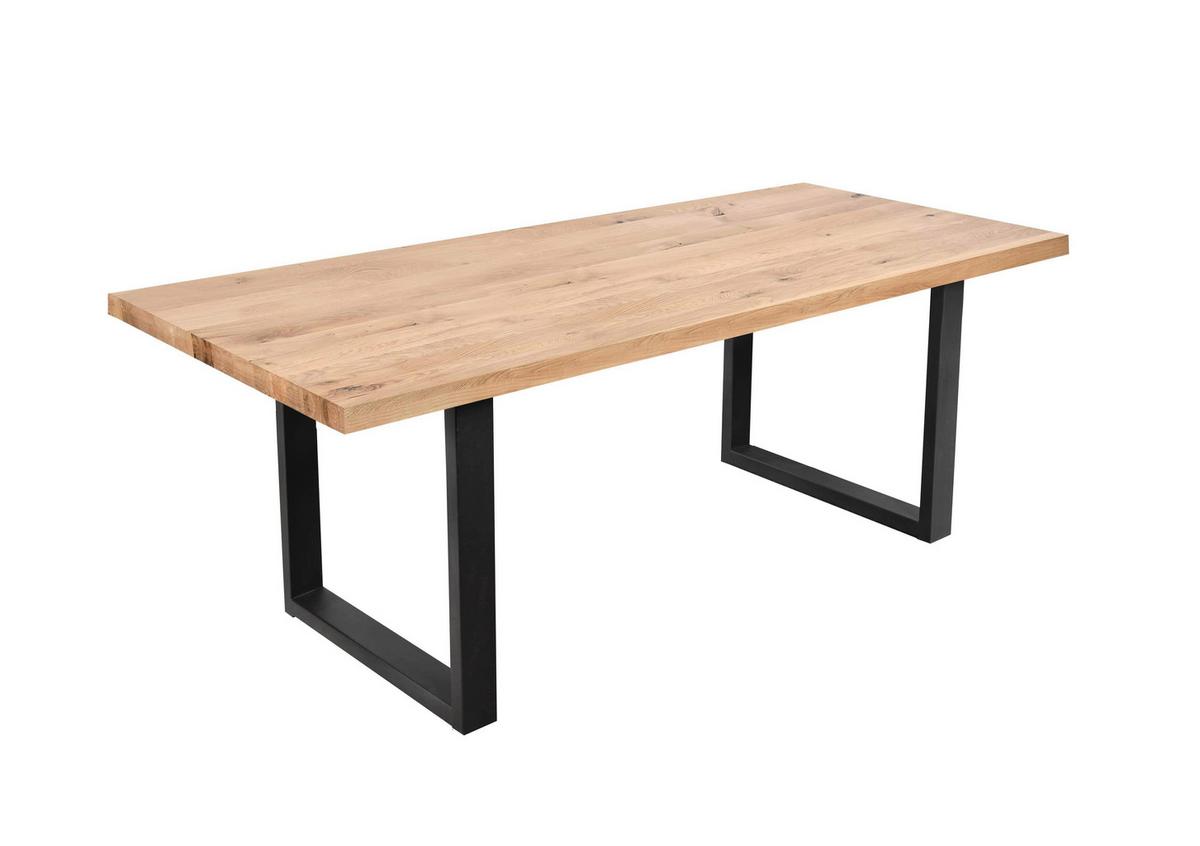 STOLNÍ DESKA INDUSTRIAL - přírodní barvy, Moderní, dřevo (180/4/95cm)