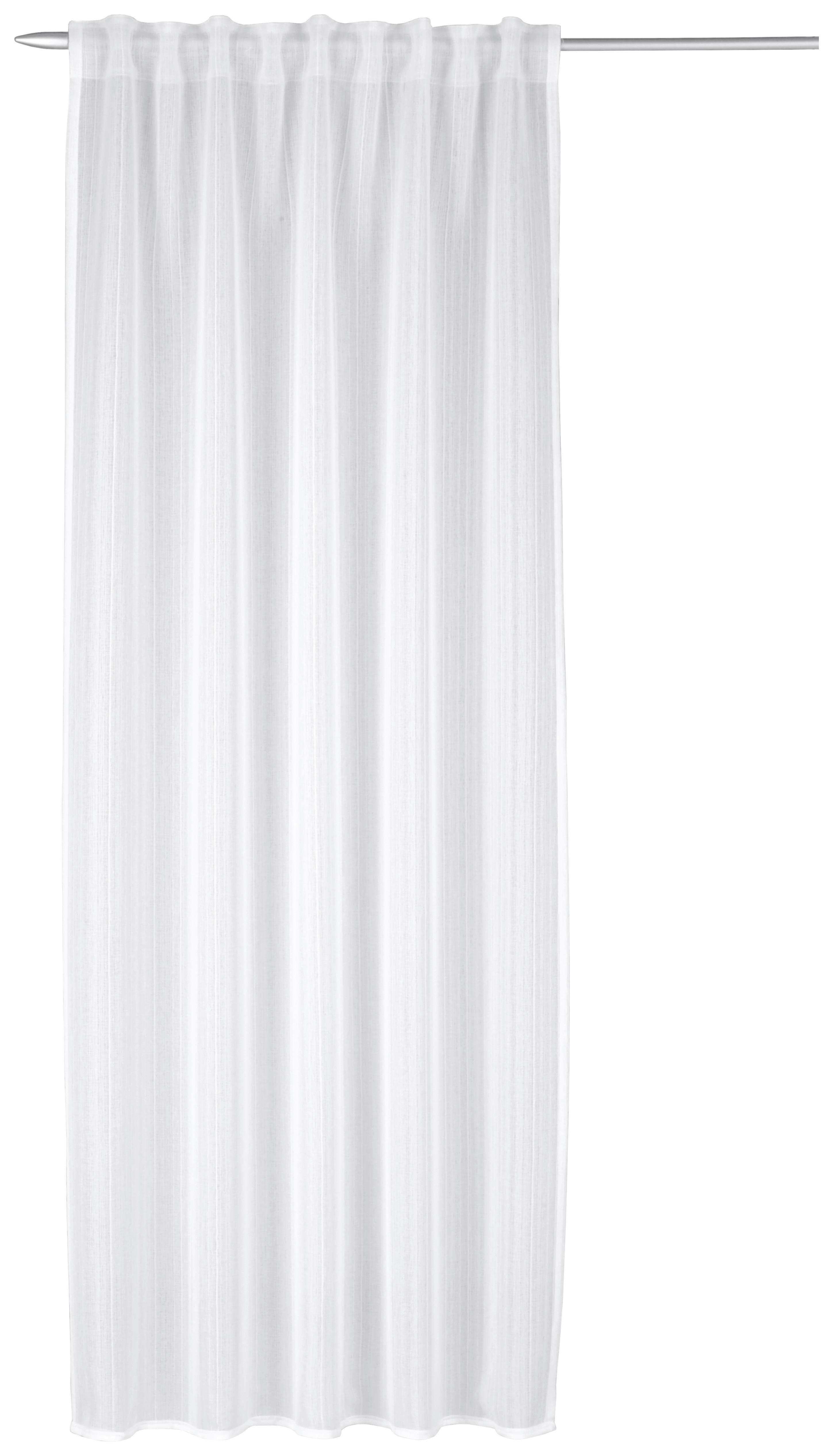 Fertigvorhang Kiara - Weiß, MODERN, Textil (135/245cm) - Luca Bessoni