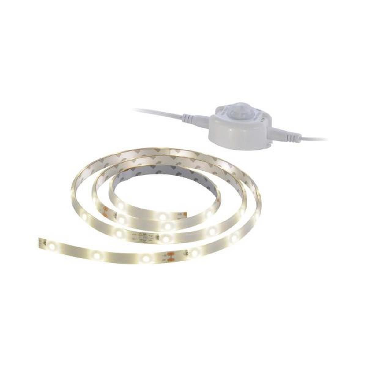 LED-Streifen Warmweiß L: 1,5 m mit Bewegungsmelder - Transparent, Basics, Kunststoff (150cm) - Boxxx