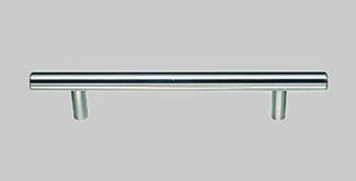 Metallgriff Edelstahlfarbig Griffe - Edelstahlfarben, MODERN, Metall - Vertico