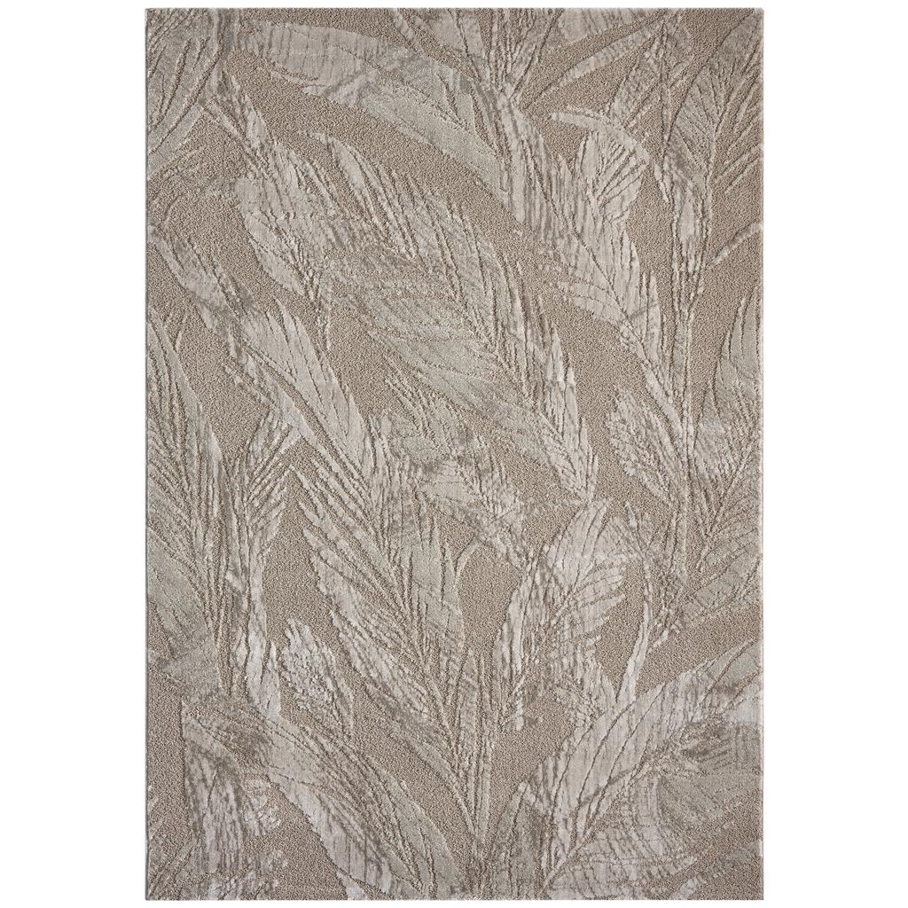 Webteppich, Beige, Federn Pluma