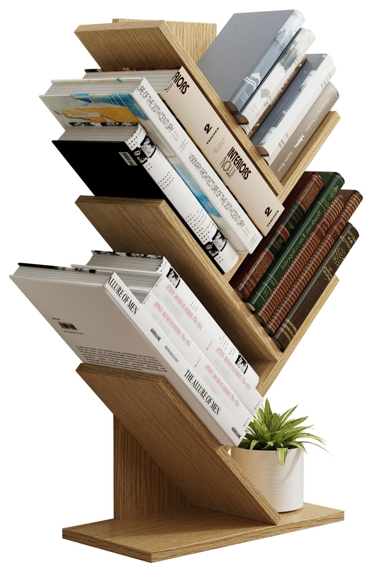 Regal Nulis Honigeiche Dekor B: 40cm - Honigeiche, Design, Holzwerkstoff (40/77/20cm) - MID.YOU