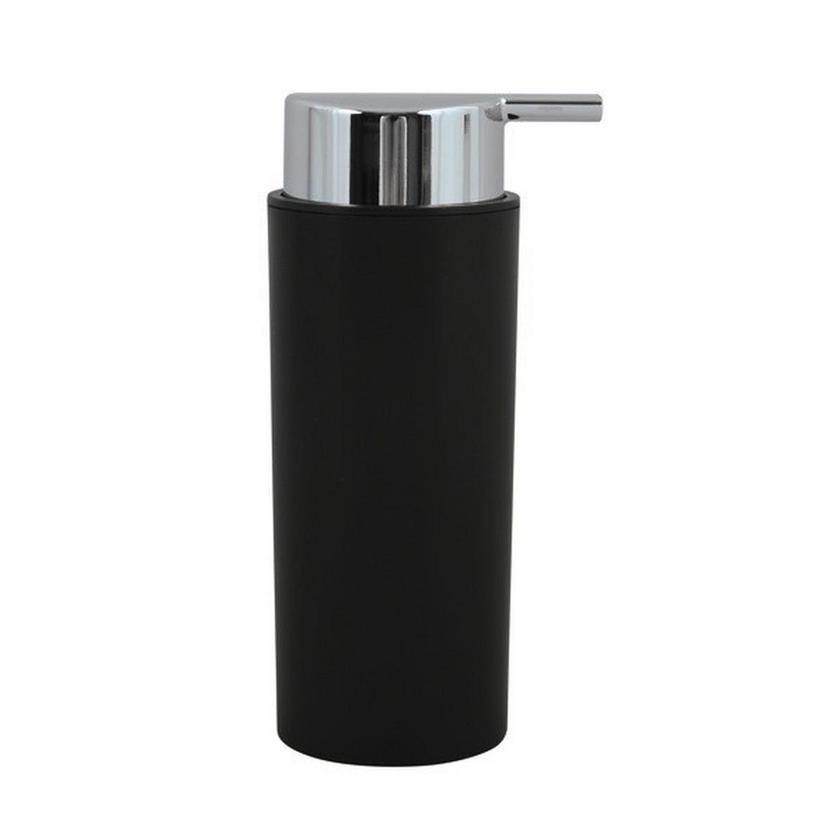 Bad Accessoire Set 6-Teilig Hannah, Schwarz - Schwarz, Basics, Kunststoff (19,7/19,7/29,8cm) - Spirella