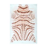 Hochflorteppich Rabbit Animal Creme/taupe, 120x160 Cm - Taupe/Creme, LIFESTYLE, Textil (120/160cm)