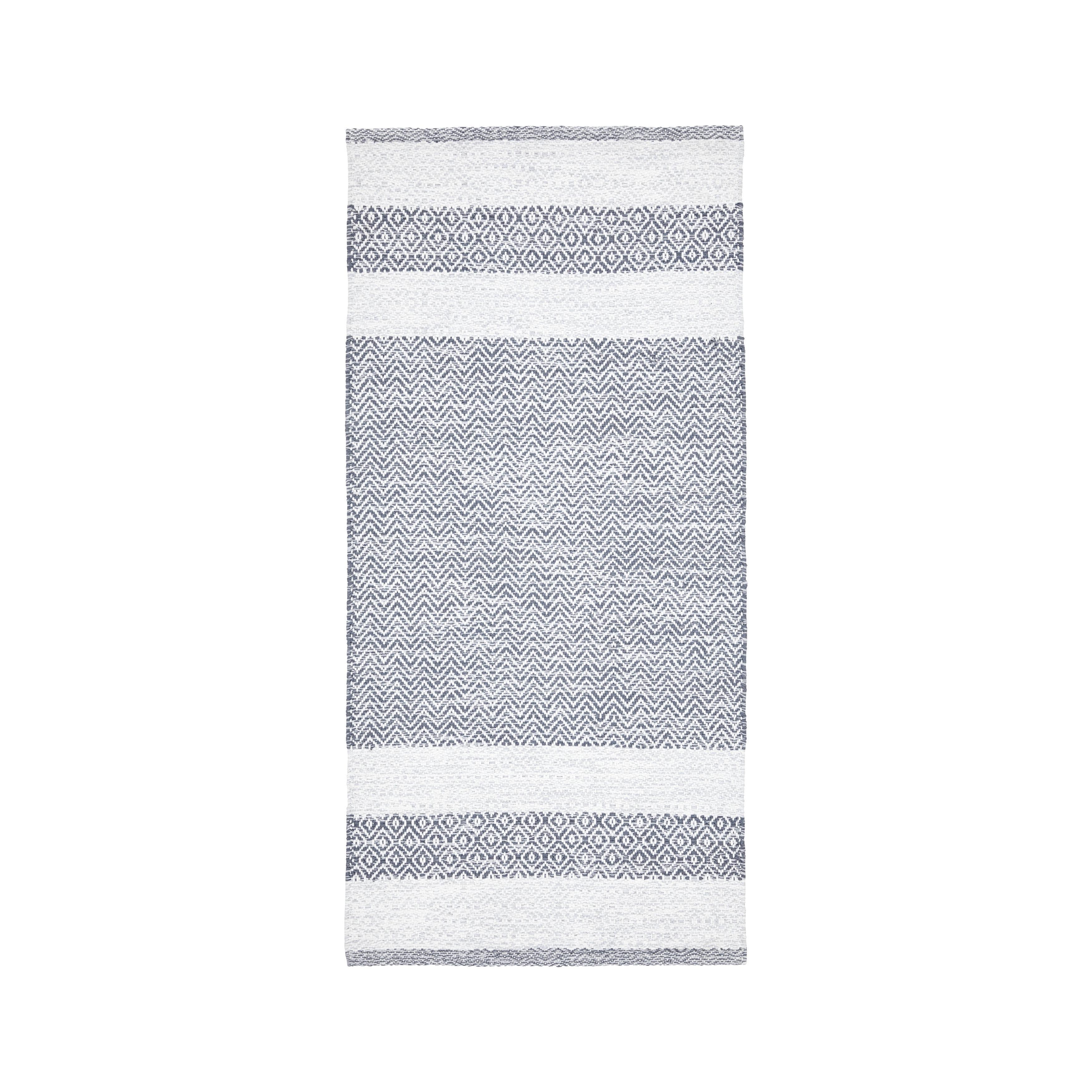 Ručně Tkaný Koberec Elisa, Š/d: 60/120 Cm - světle šedá, Moderní, textil (60/120cm) - Modern Living