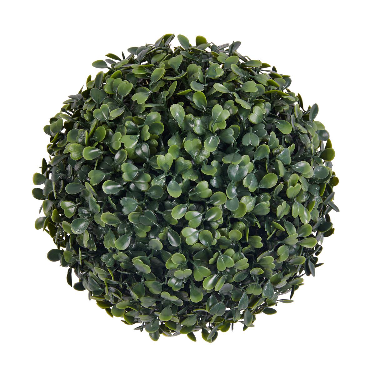 Graskugel Grün L: 18 Cm, Rhea - Grün, MODERN, Kunststoff (18cm) - Luca Bessoni