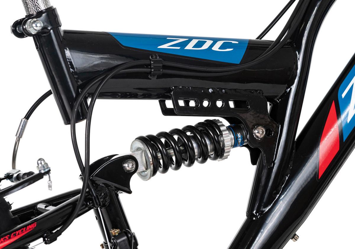 Kinderfahrrad 24 Zoll Zodiac 669k 18 Gänge - Schwarz, Basics, Metall - KS Cycling