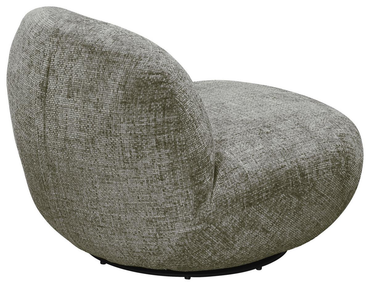 Sessel Chris Grau B: 85 Cm - Schwarz/Grau, MODERN, Textil (85/70/99cm) - MID.YOU