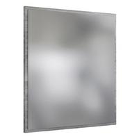 Badspiegel Arezzo Bxh 60x64 Cm Rahmen Graphit Dekor - Silbereichenfarben, Basics, Glas/Holzwerkstoff (60/64/2,5cm) - Held