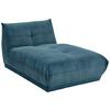 Modul Sofa Giselle Ottomane B: 105 cm Cord Petrol - Petrol, Trend, Textil (105/80/185cm) - Livetastic
