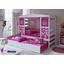 Hausbett Lio 90x200 cm Weiß/Pink - Pink/Weiß, MODERN, Holz (90/200cm) - MID.YOU Hausbett Lio 90x200 cm Weiß/Pink - Pink/Weiß, MODERN, Holz (90/200cm) - MID.YOU