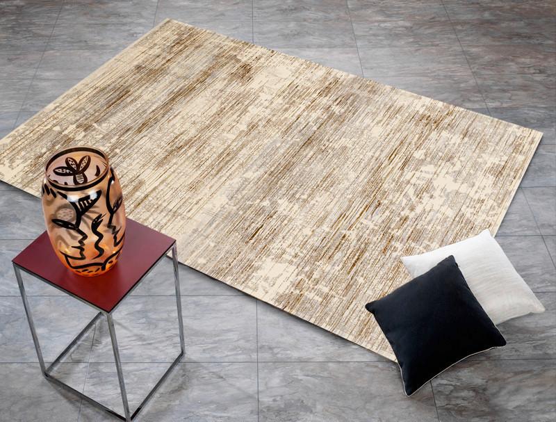 Webteppich Beige Wave Kontura 140x200 Cm - Beige, Design, Textil (140/200cm) - Musterring