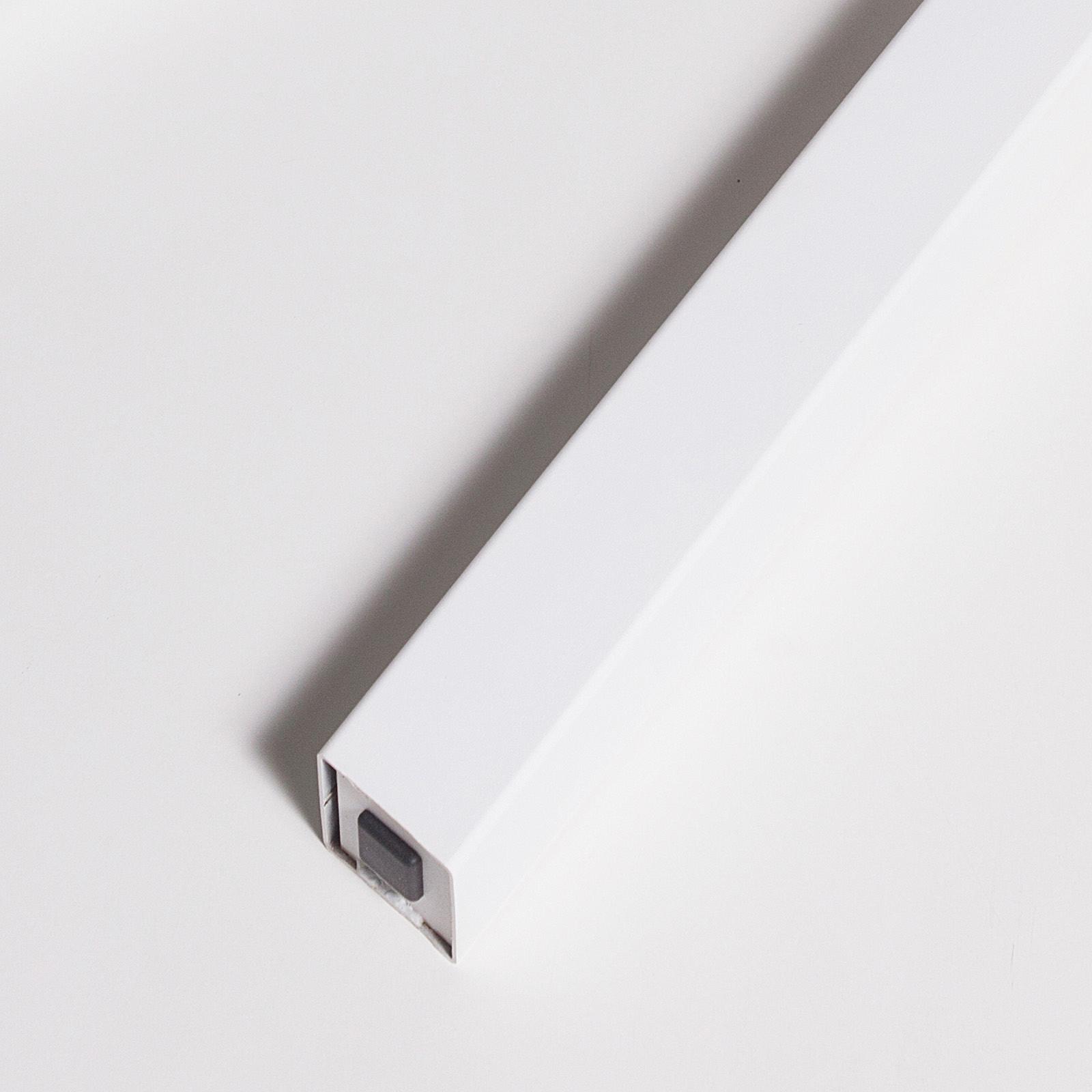 Bankgestell Stahl Weiß BxH: 40x42 cm, A-Form - Weiß, Basics, Metall (40/42cm)