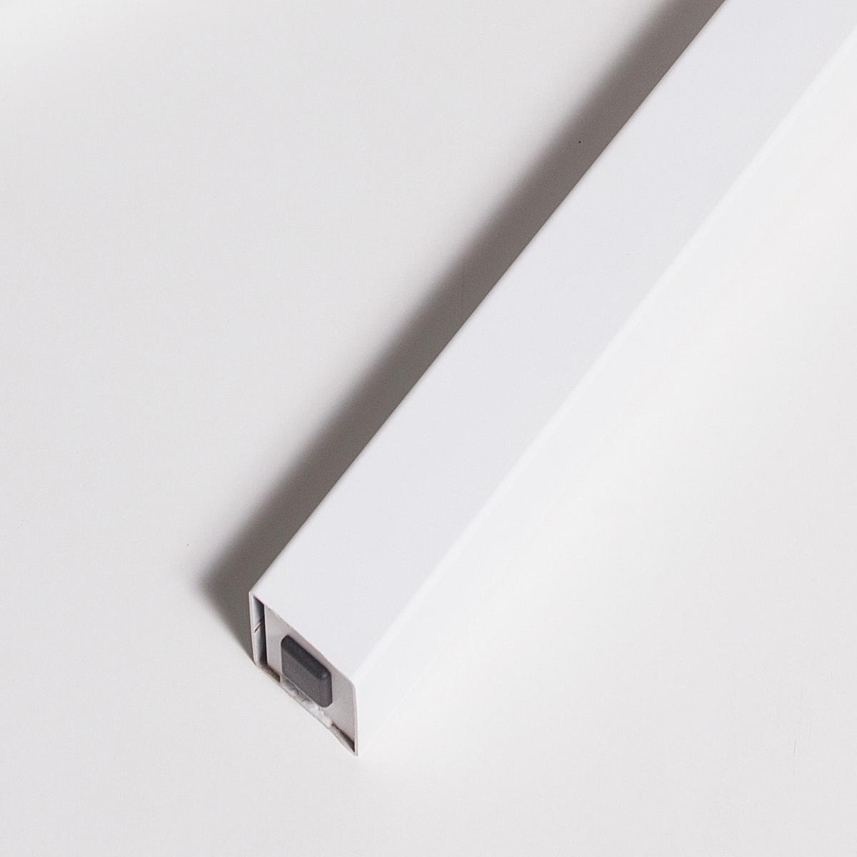 Bankgestell Stahl Weiß BxH: 40x42 cm, A-Form - Weiß, Basics, Metall (40/42cm)