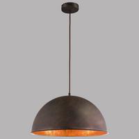 Hängeleuchte rostfarben
