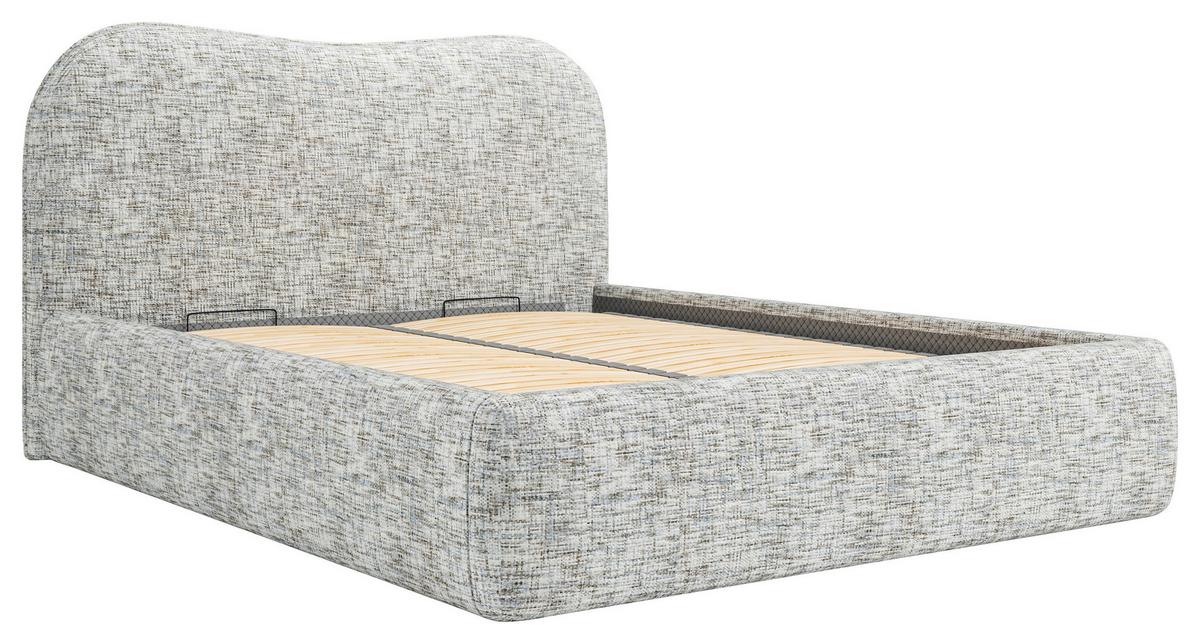 Polsterbett Luo 180x200 Cm Naturfarben - Naturfarben, MODERN, Holz/Holzwerkstoff (180/200cm) - MID.YOU