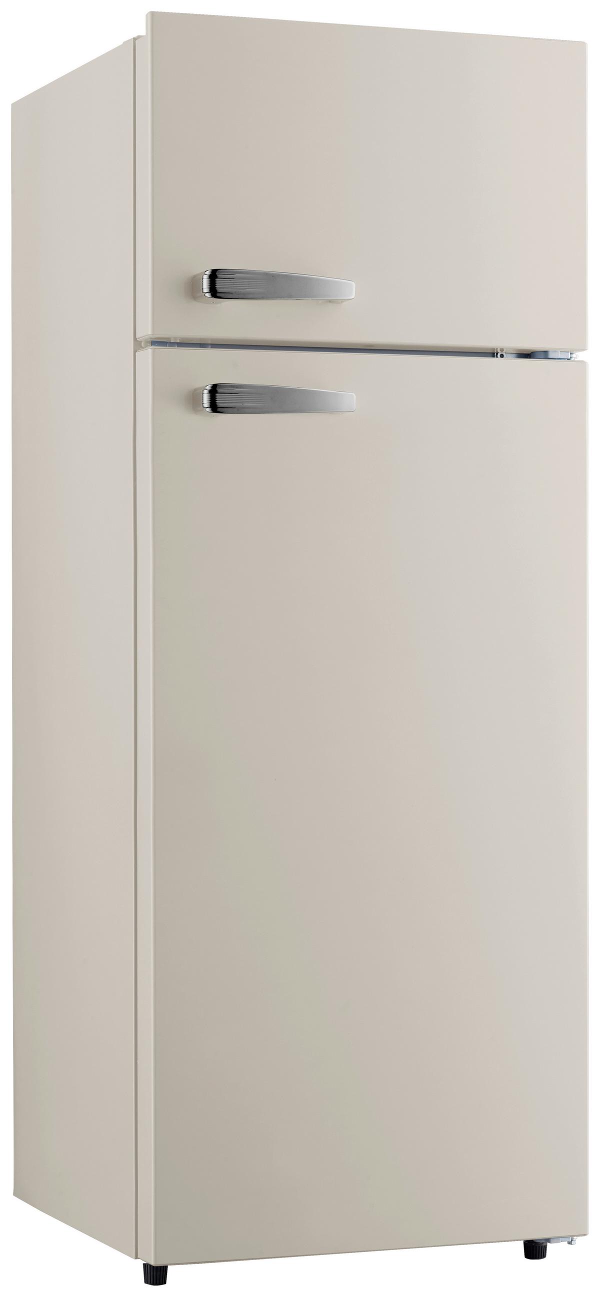 Kühl-Gefrier-Kombination Gk210-2 Cr - Creme, Trend, Kunststoff/Metall (54/143/54,5cm) - PKM