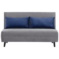 Fekvőfotel Sven - kék/szürke, Modern (141/81/90cm)