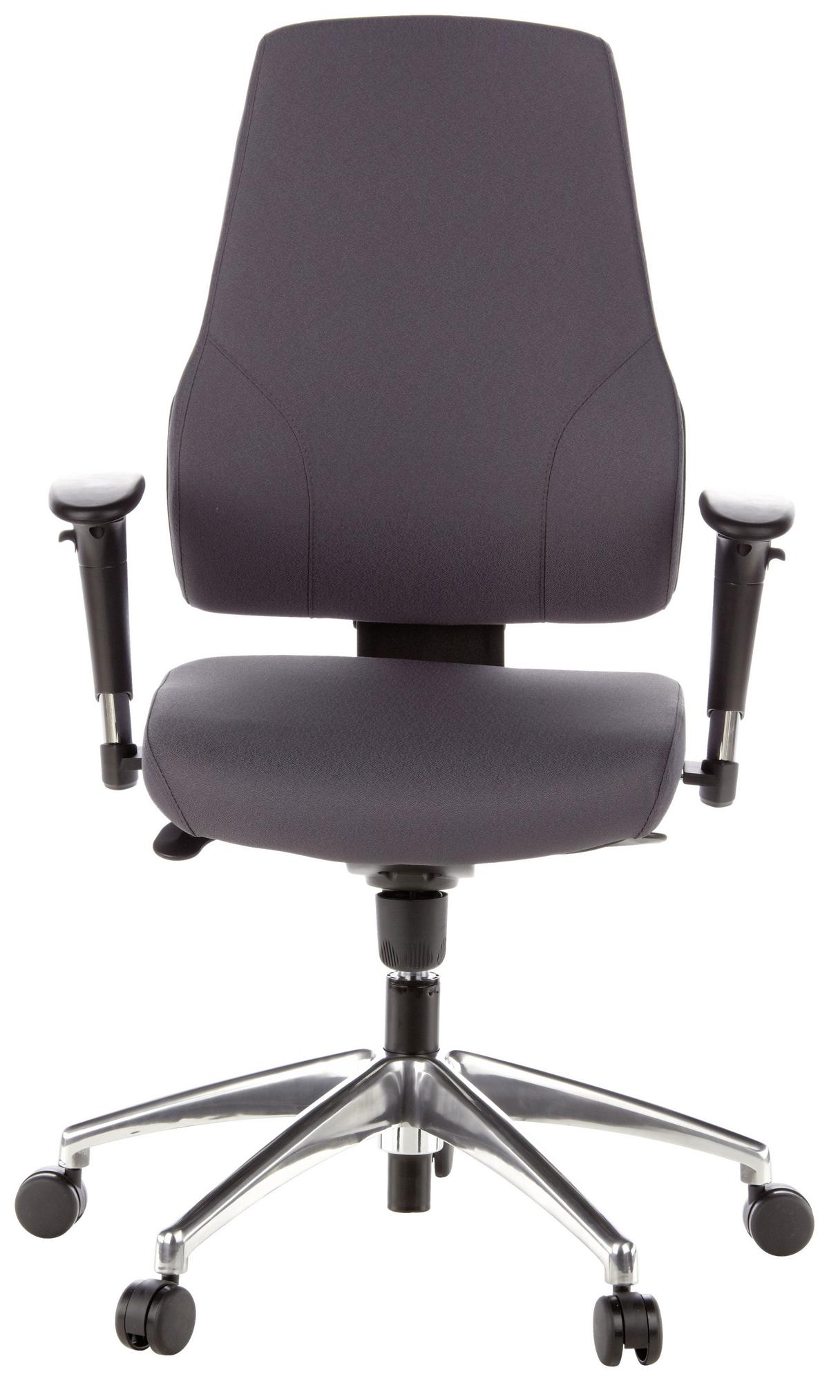 Drehstuhl Pro-Tec 200 Anthrazit - Anthrazit, MODERN, Kunststoff/Textil (60/126/45cm) - MID.YOU