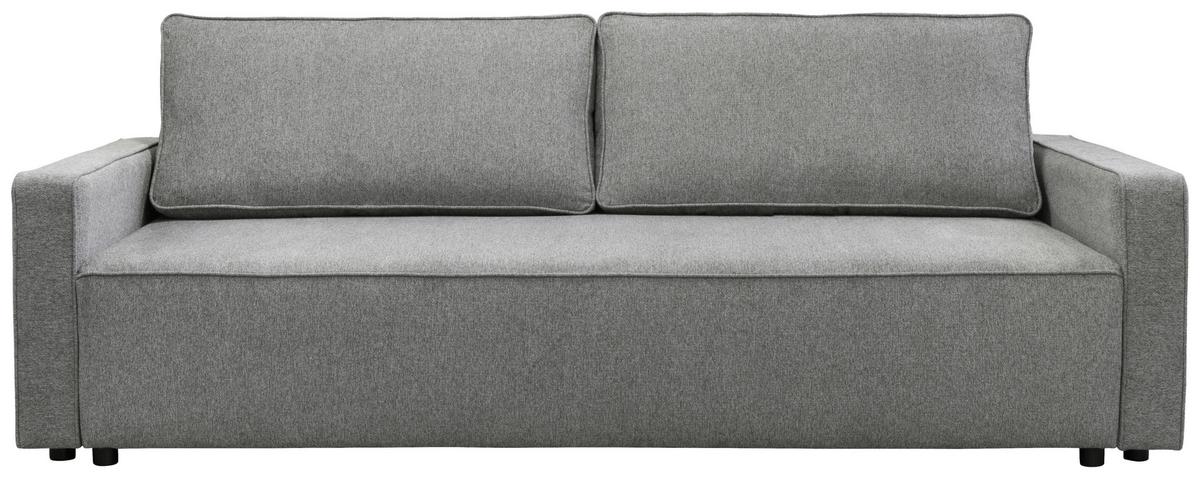 ROZKLADACIA POHOVKA NICOLE - sivá, Modern, textil/plast (232/90/100cm)