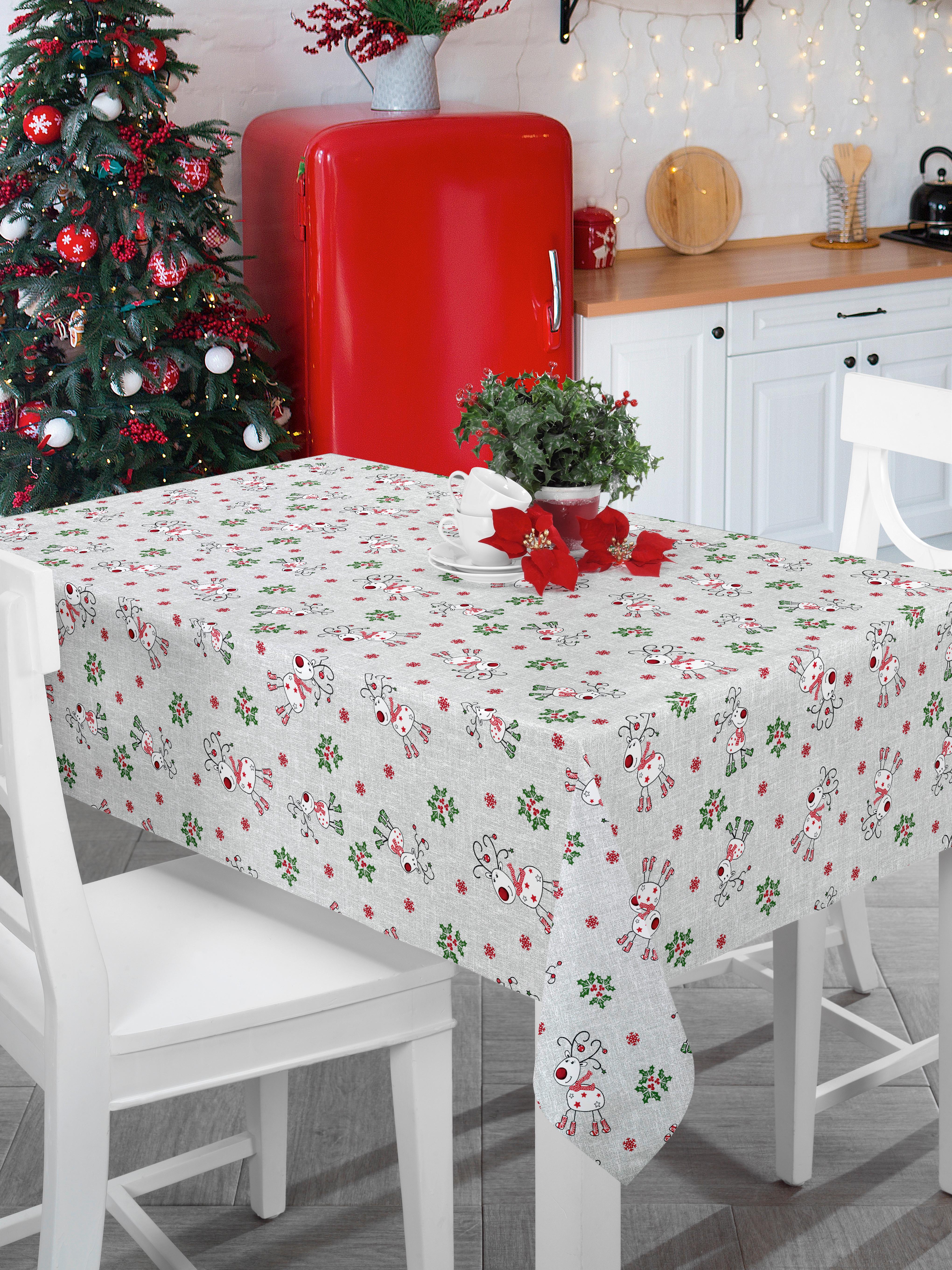 TISCHDECKE LETIZIA - Multicolor, ROMANTIK / LANDHAUS, Textil (130/160cm) - James Wood